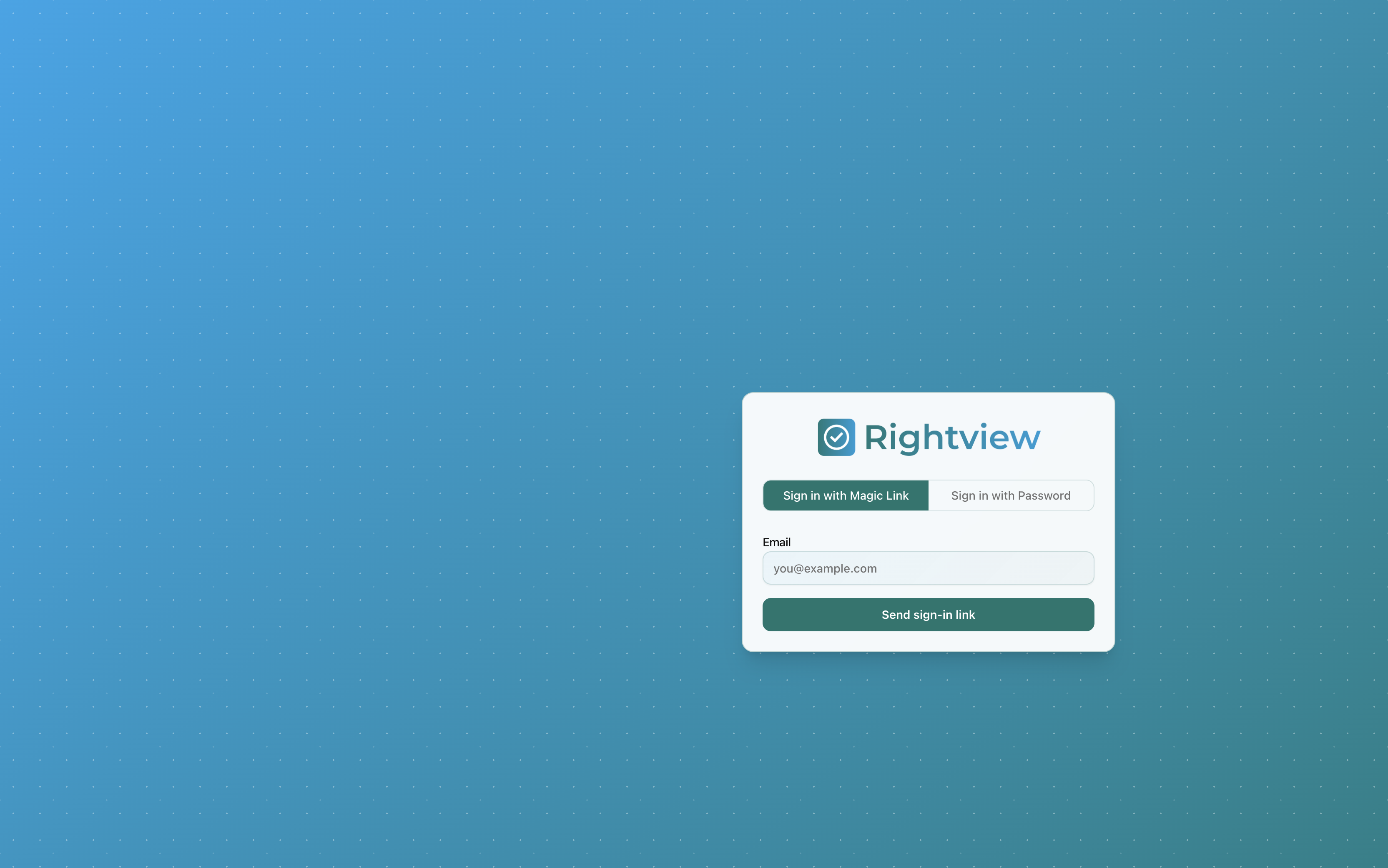 Navigator sign-in page